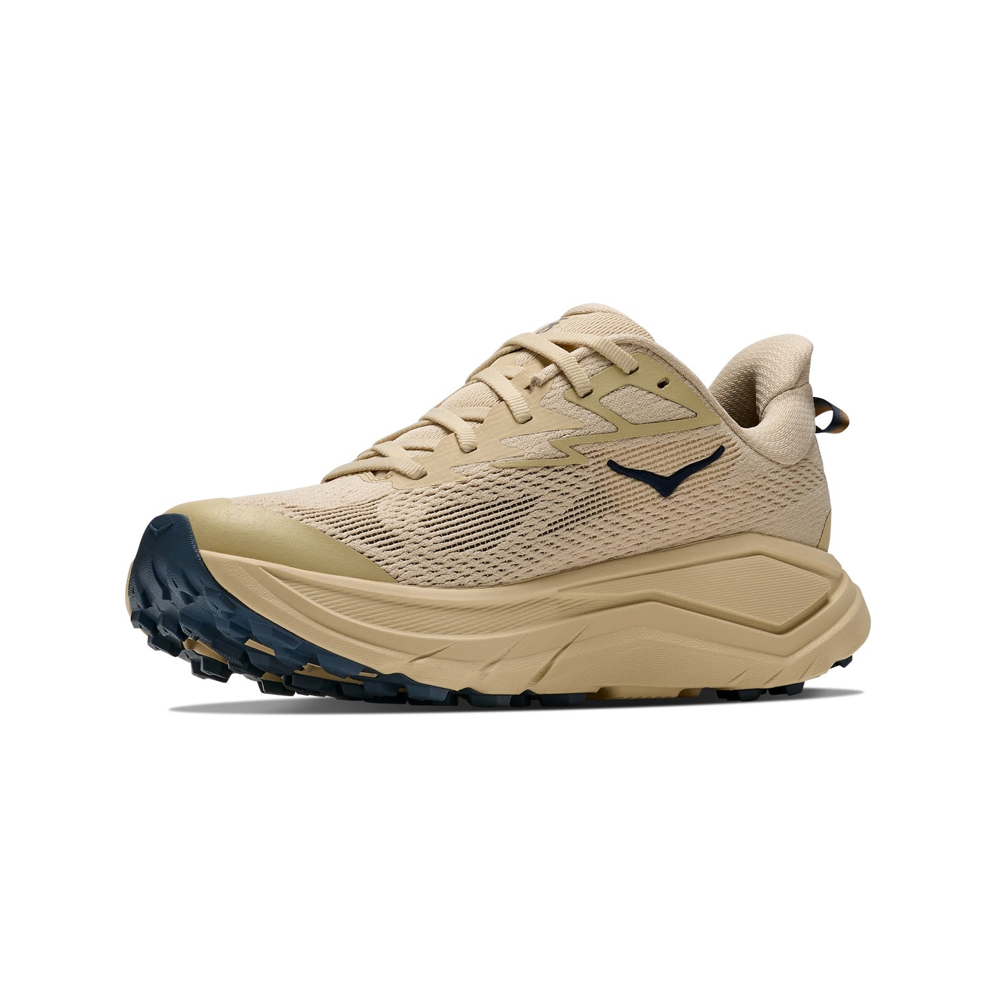 Hoka Challenger 8 Wide | Barley Flour / Faded Navy | Womens
