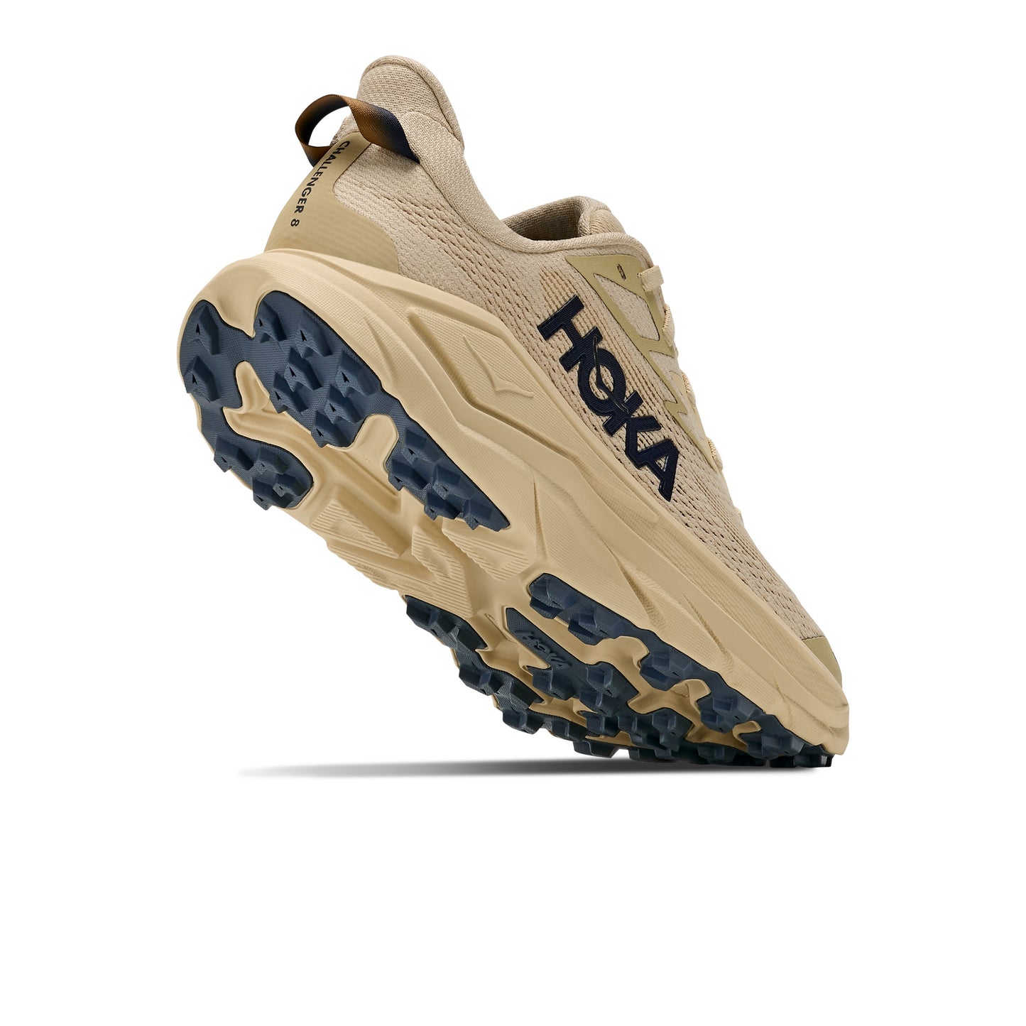 Hoka Challenger 8 Wide | Barley Flour / Faded Navy | Womens