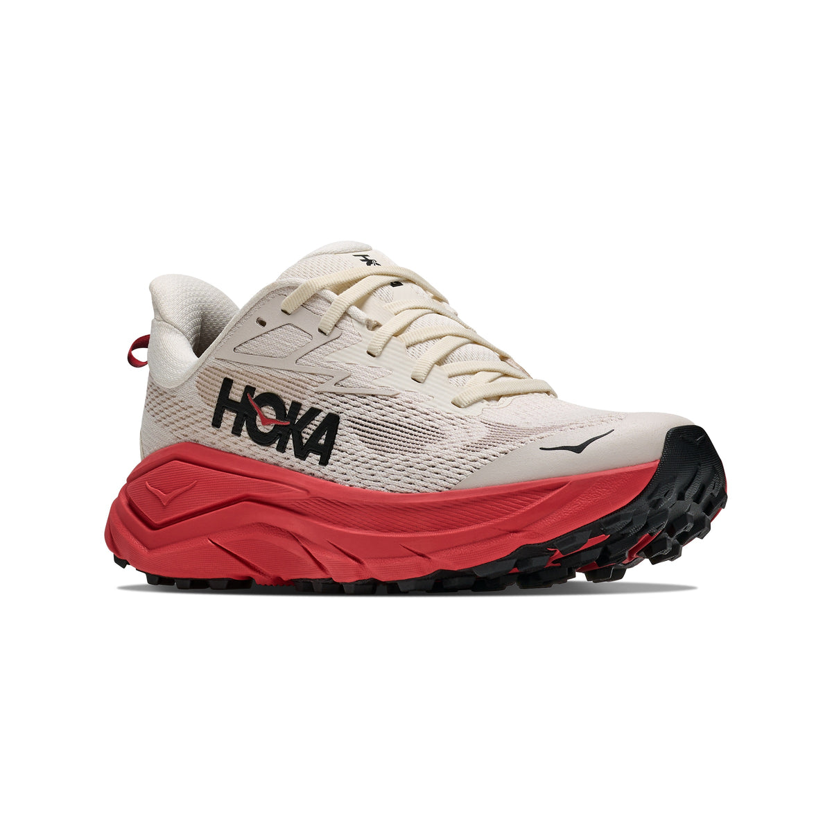 Hoka Challenger 8 | Alabaster / Burnt Red | Womens