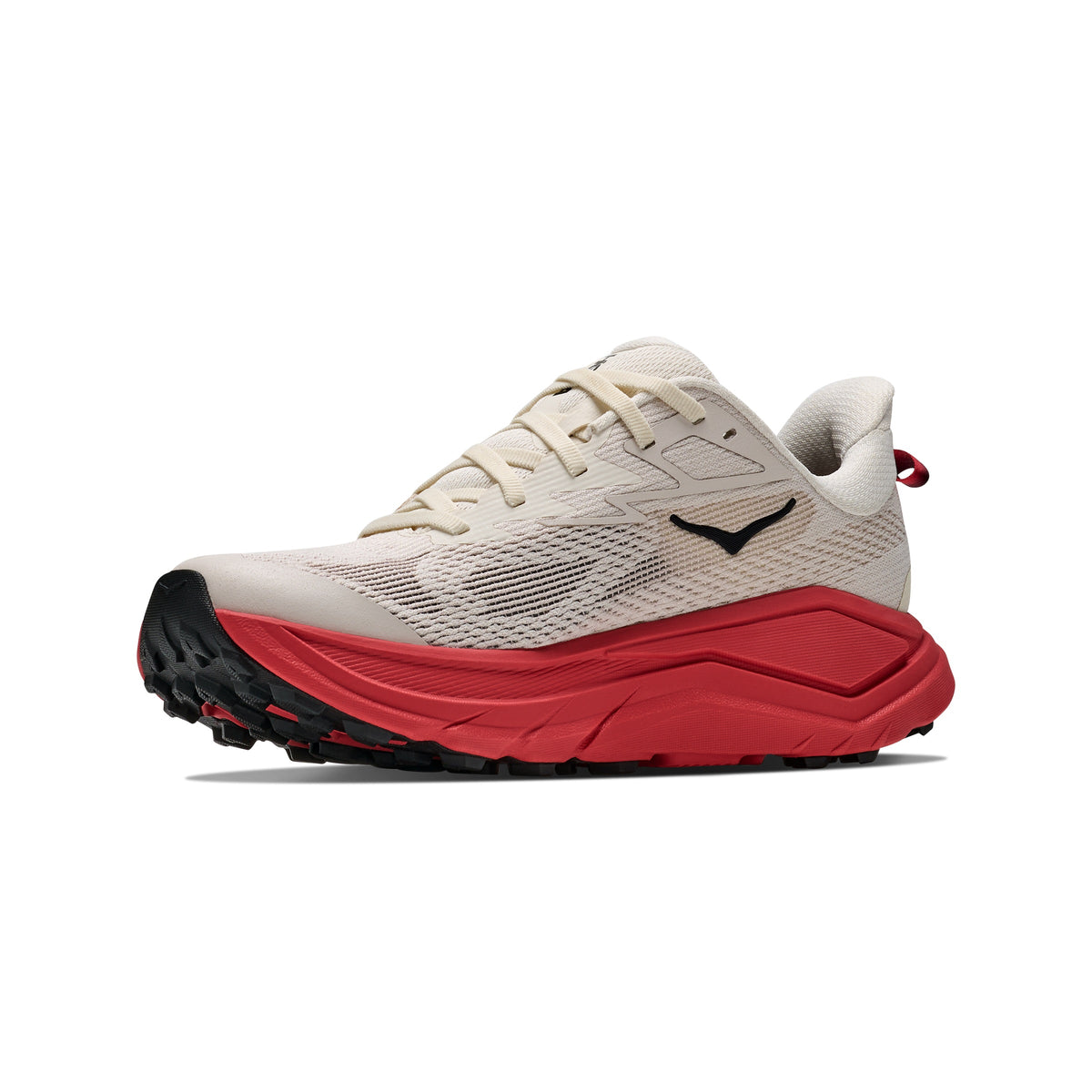 Hoka Challenger 8 | Alabaster / Burnt Red | Womens