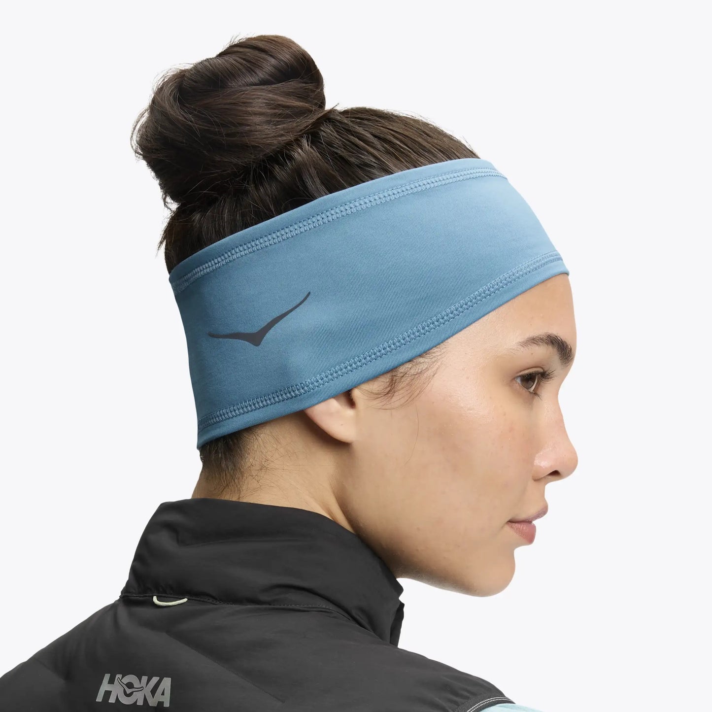 Hoka ColdSnap Fleece Headband | Alpine Blue