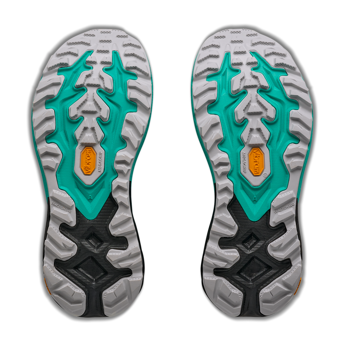 Hoka Mafate 5 | Black / Electric Aqua | Womens