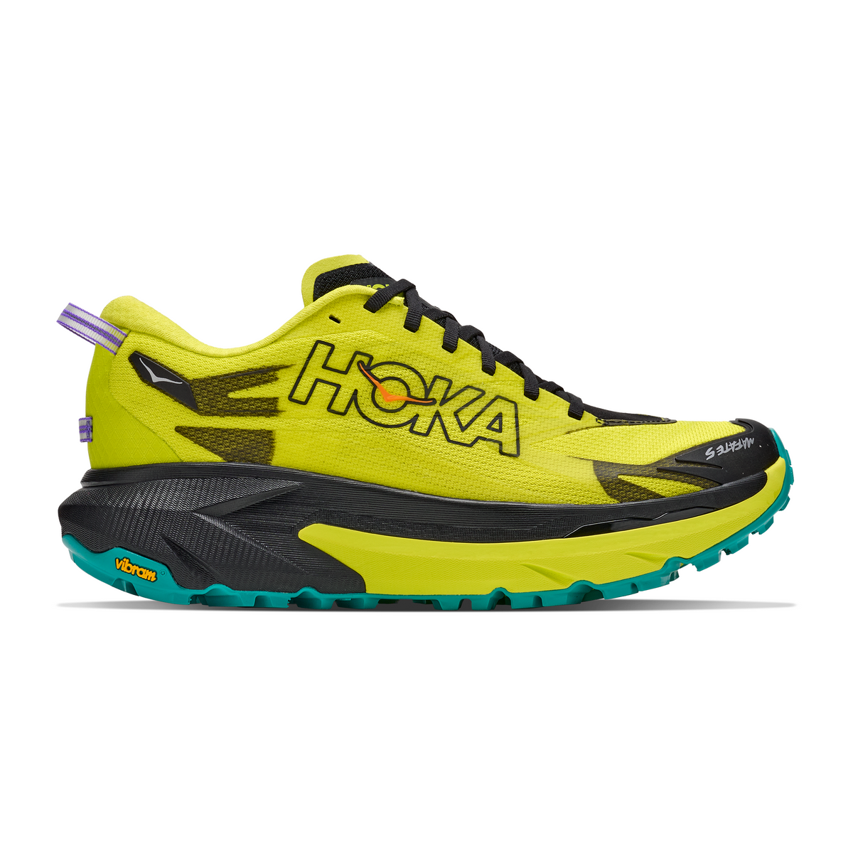Hoka Mafate 5 | Black / Hoka Citrus | Mens