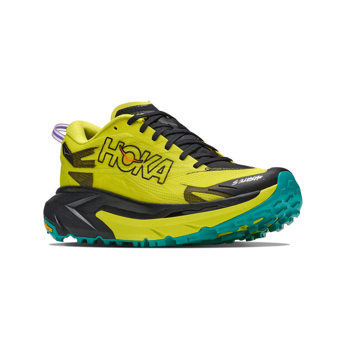 Hoka Mafate 5 | Black / Hoka Citrus | Mens