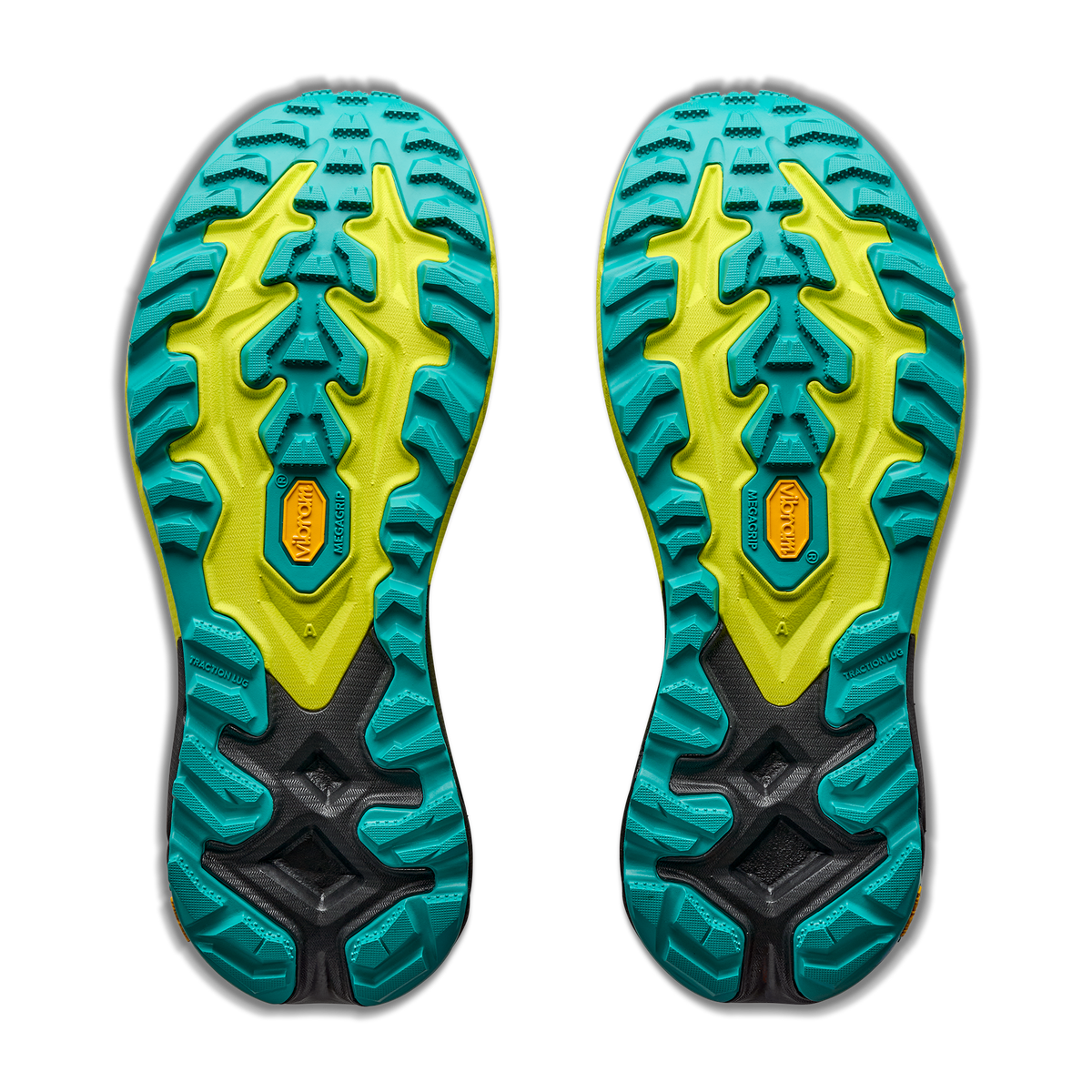Hoka Mafate 5 | Black / Hoka Citrus | Mens