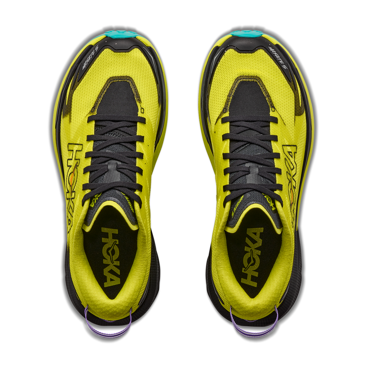 Hoka Mafate 5 | Black / Hoka Citrus | Mens