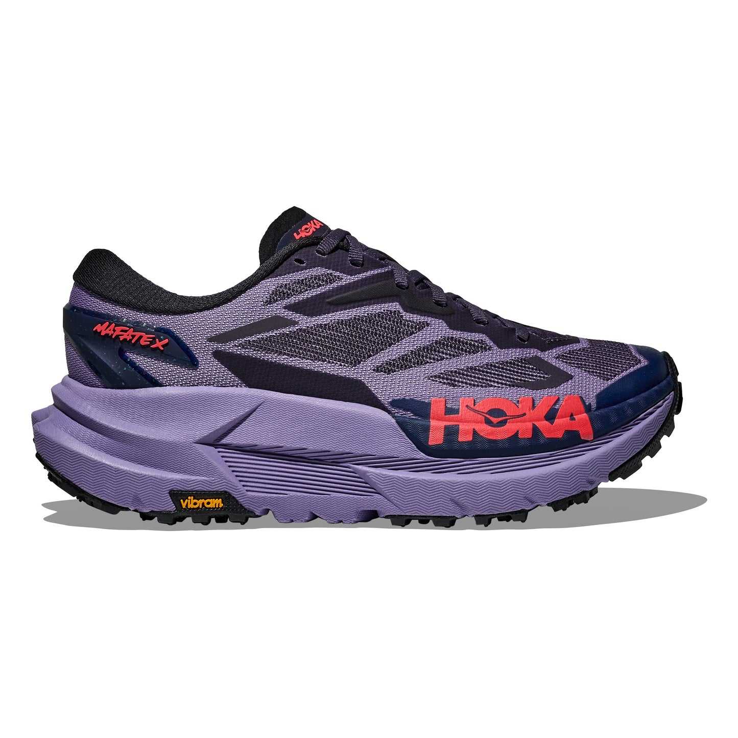 Hoka Mafate X | Berry Jam / Squid Ink | Womens