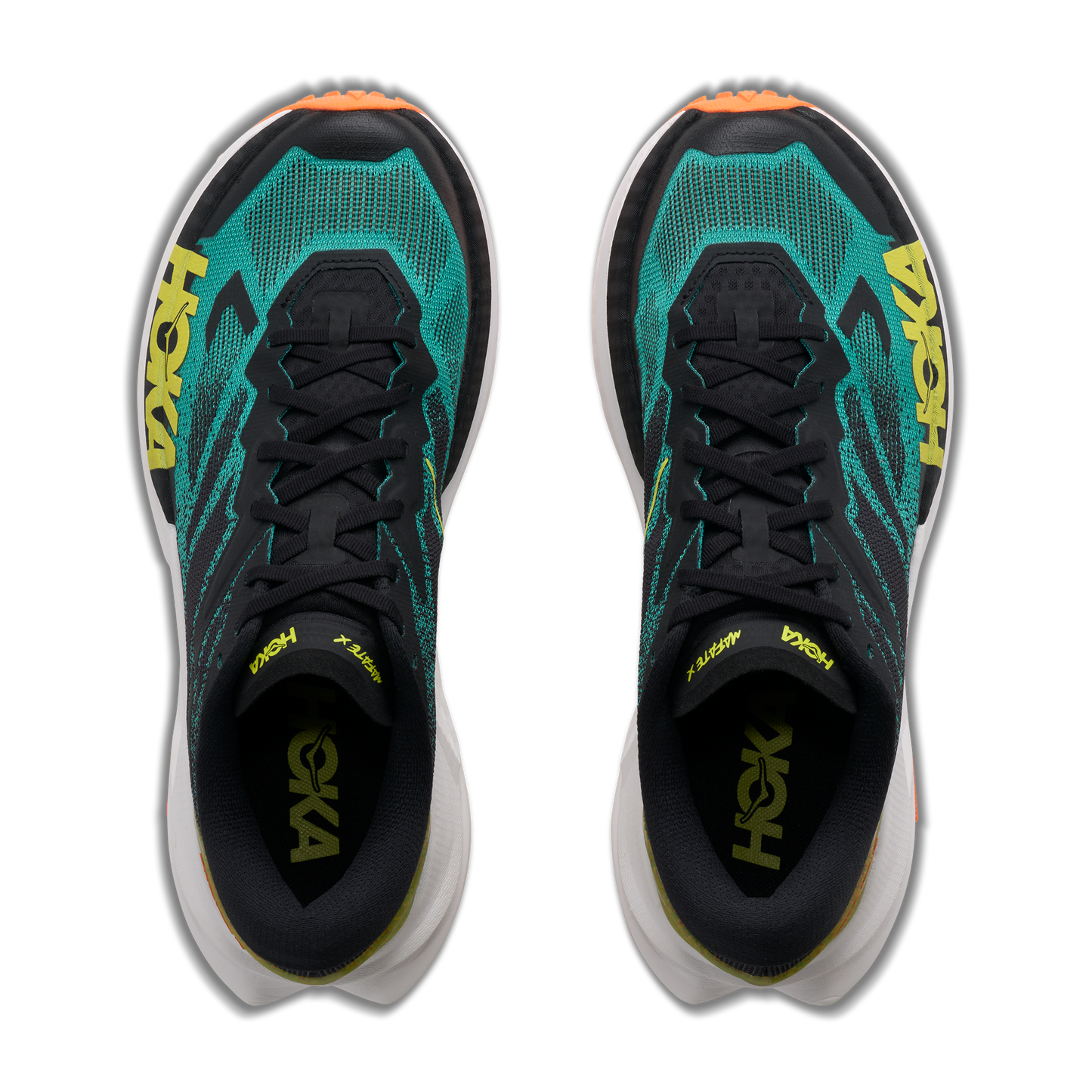 Hoka Mafate X | Black / Electric Aqua | Mens