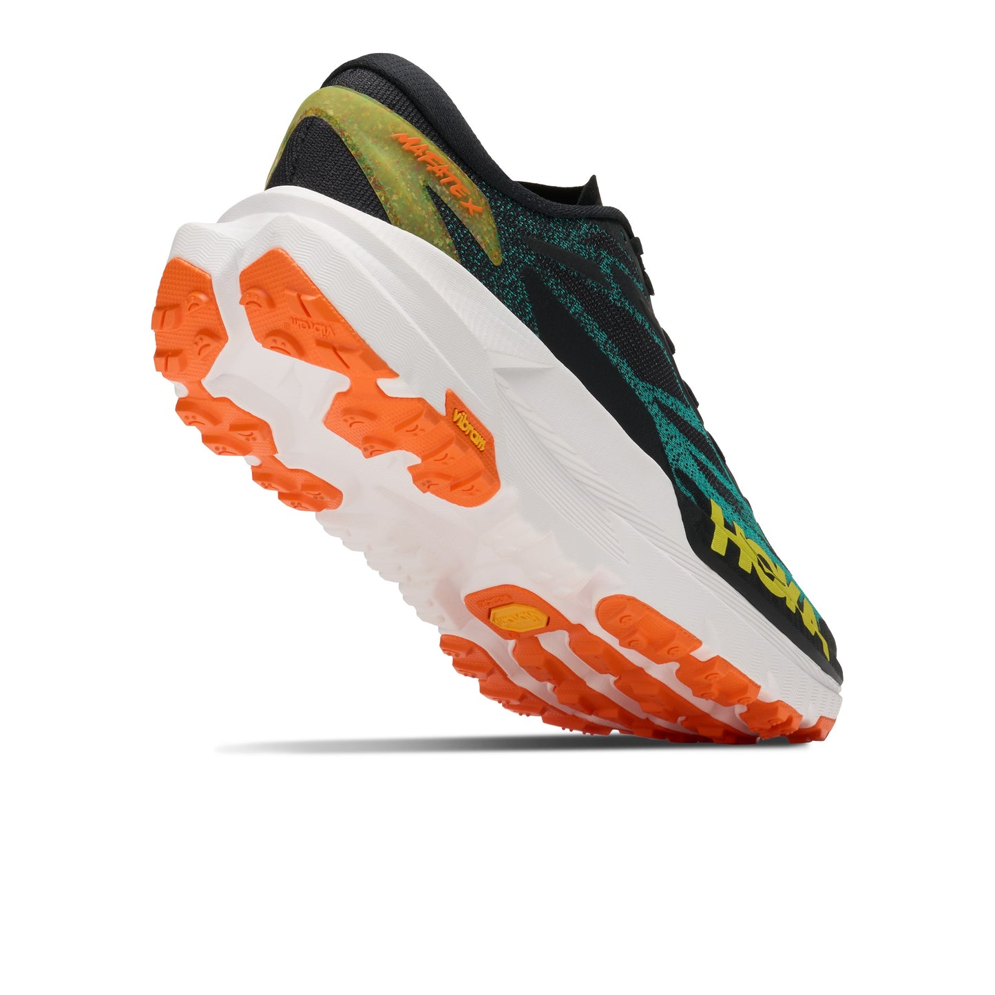 Hoka Mafate X | Black / Electric Aqua | Mens