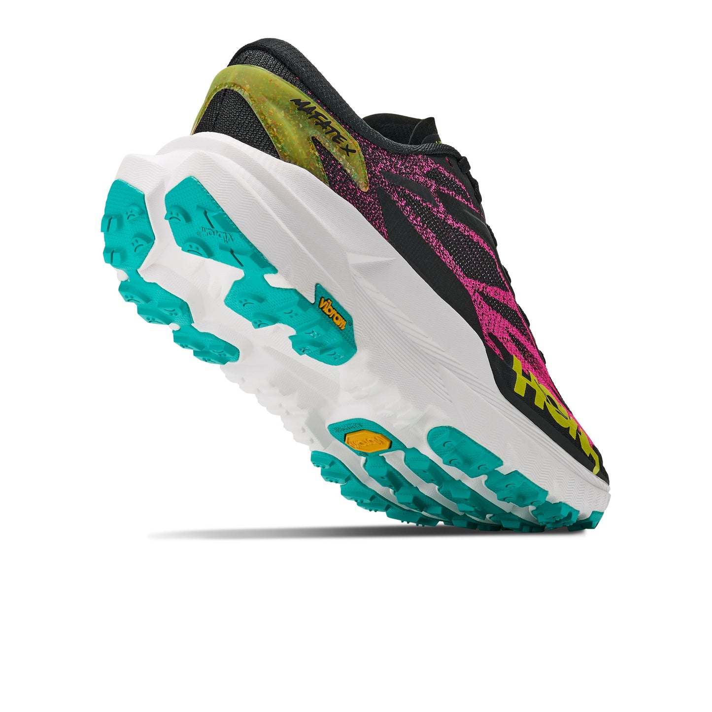 Hoka Mafate X | Black / Neon Dragonfruit | Womens