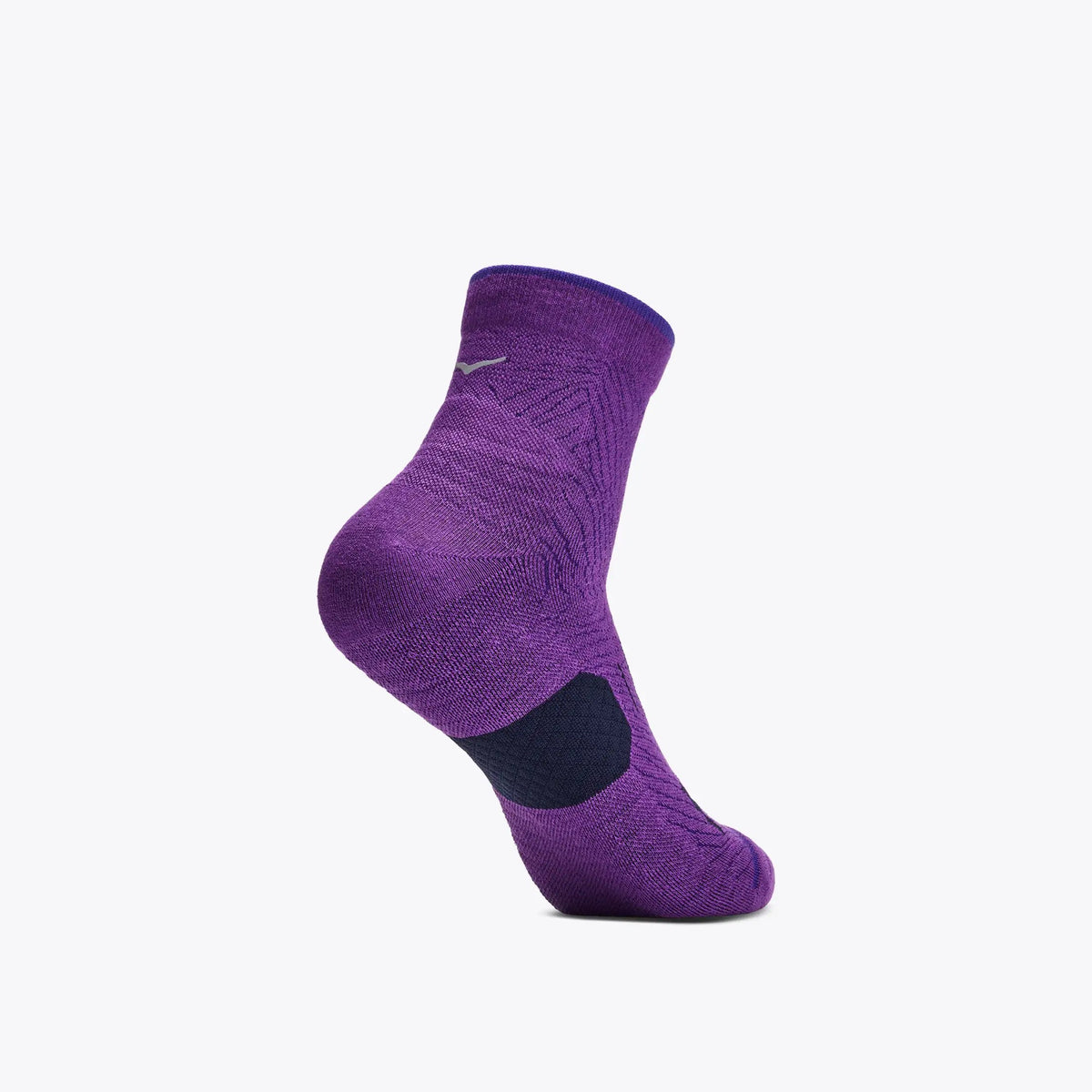 Hoka Quarter Run Sock | 3 Pack | Egg Yolk / Cerise / Virtual Violet
