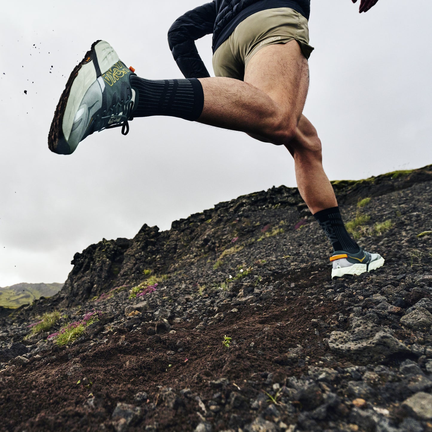 Hoka Speedgoat 7 Wide | Bay Leaf / Sea Glass | Mens