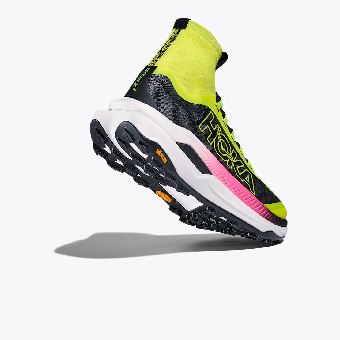 Hoka Tecton X 3 | Neon Hoka Citrus / Black | Womens