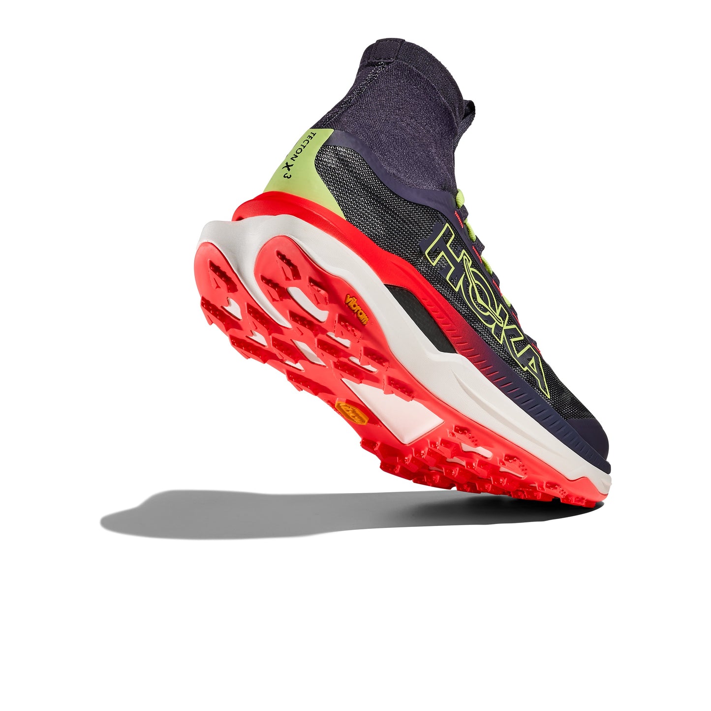 Hoka Tecton X 3 | Squid Ink / Neon Flame | Mens