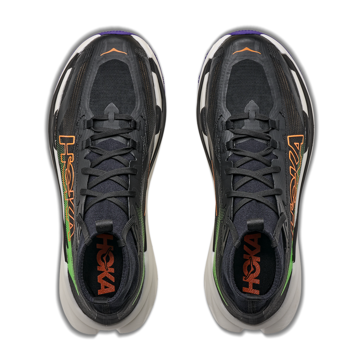 Hoka Tecton X 4 | Black / Neon Green | Mens
