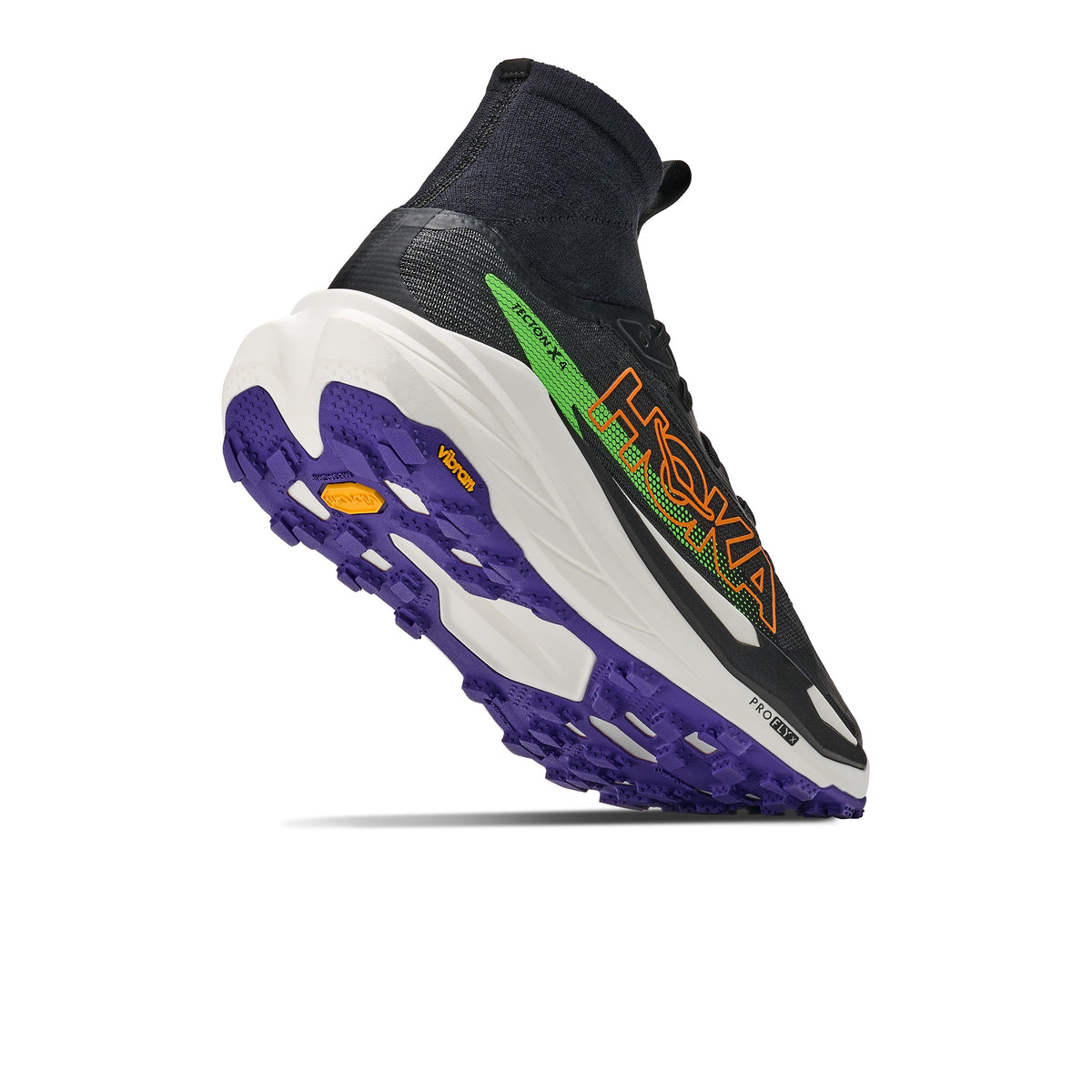 Hoka Tecton X 4 | Black / Neon Green | Mens