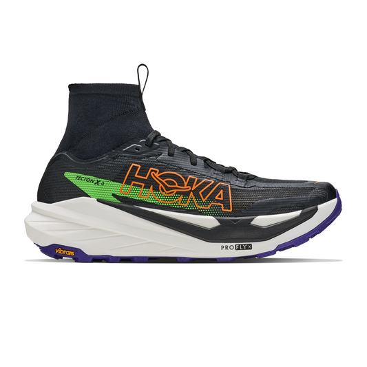 Hoka Tecton X 4 | Black / Neon Green | Mens