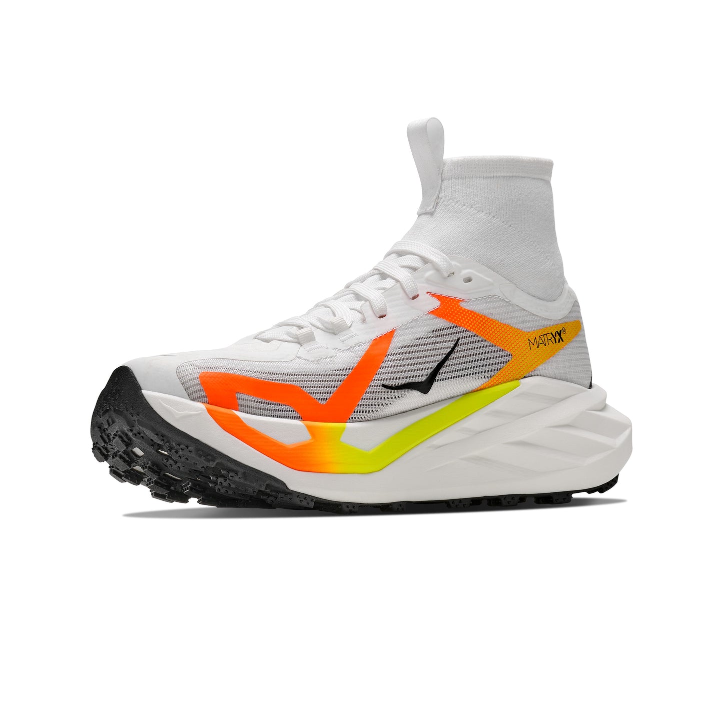 Hoka Tecton X 4 | Frost / Neon Tangerine | Mens