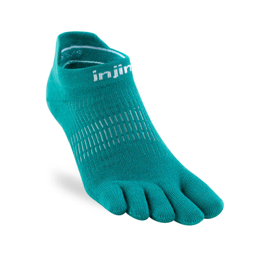Injinji Run Sock | Lightweight | No Show | Atlantis | Womens