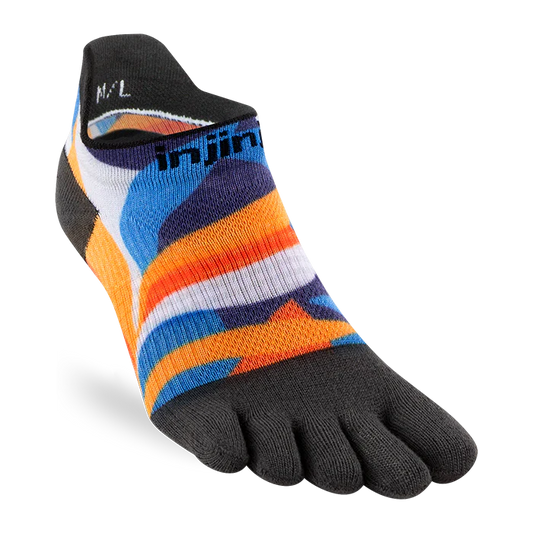 Injinji Run Sock | Lightweight | No Show | Botanic | Womens