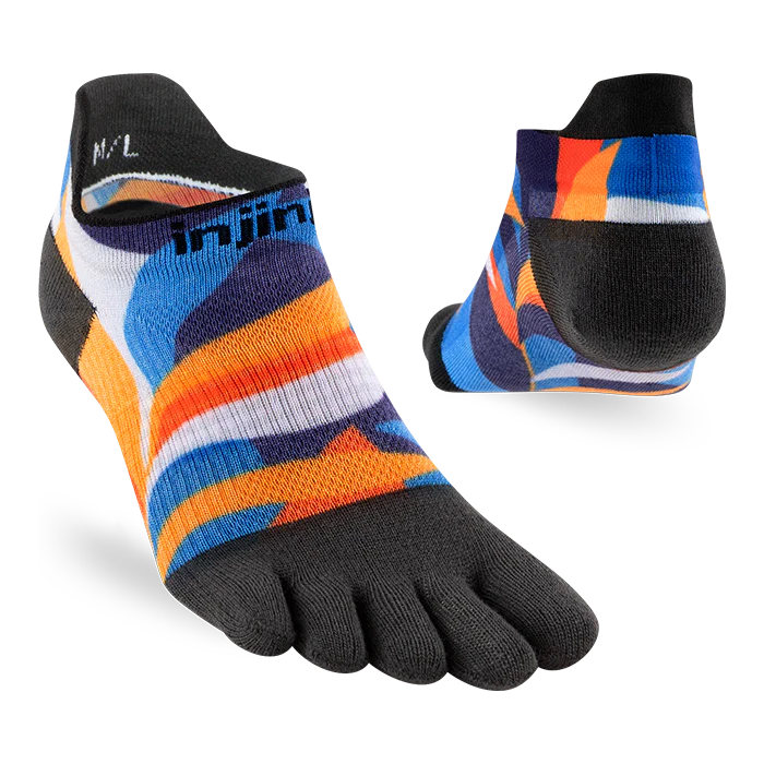 Injinji Run Sock | Lightweight | No Show | Botanic | Womens