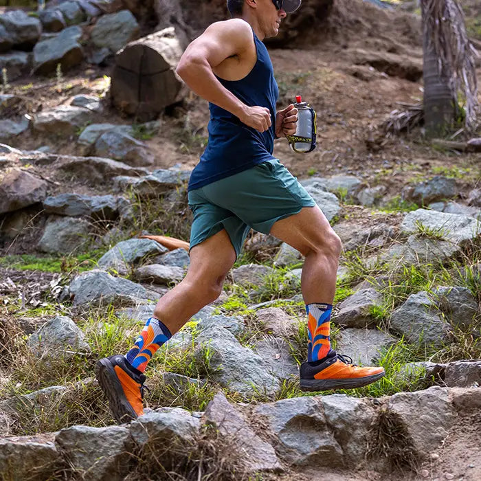 Injinji Trail Sock | Midweight | Crew Length | Botanic