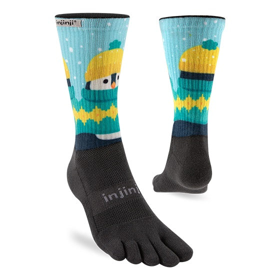 Injinji Trail Sock | Midweight | Crew Length | Polar