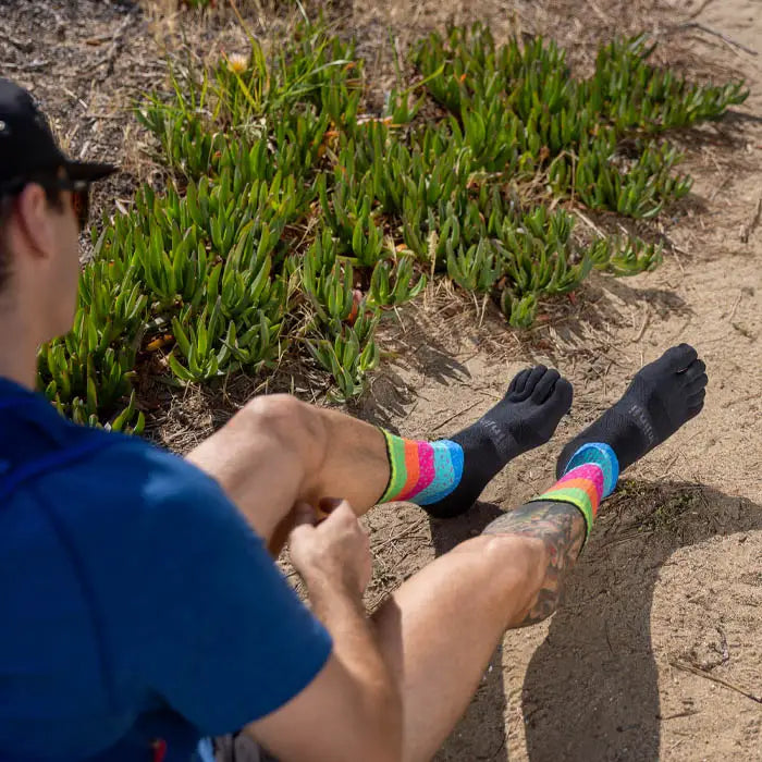 Injinji Trail Sock | Midweight | Crew Length | Sprinkles