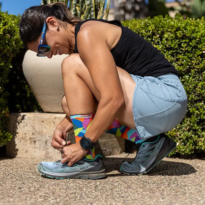 Injinji Trail Sock | Midweight | Crew Length | Verdure | Womens