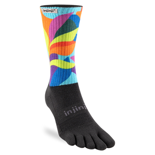 Injinji Trail Sock | Midweight | Crew Length | Verdure