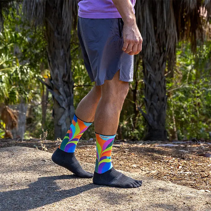 Injinji Trail Sock | Midweight | Crew Length | Verdure