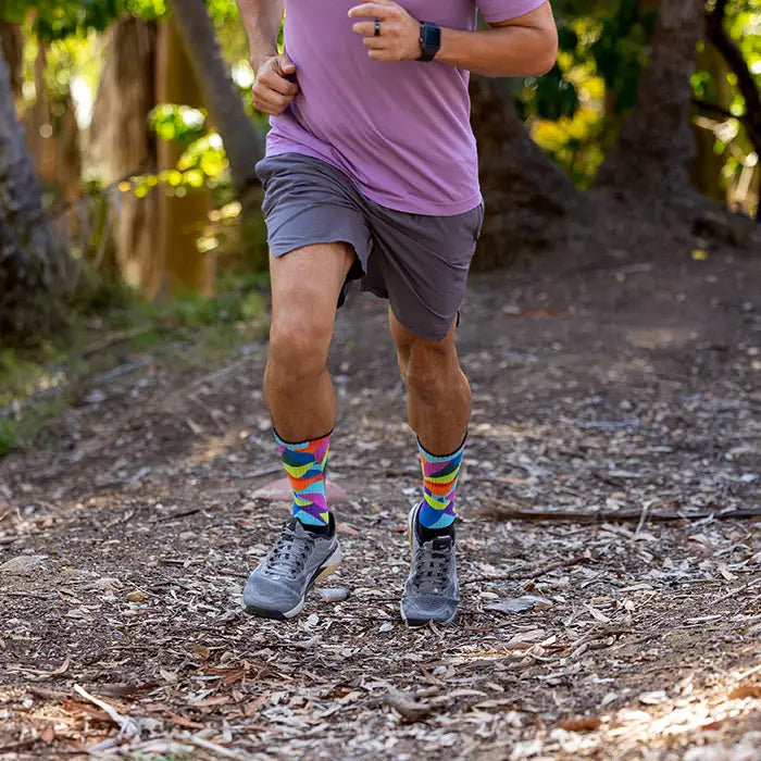 Injinji Trail Sock | Midweight | Crew Length | Verdure