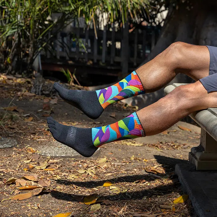 Injinji Trail Sock | Midweight | Crew Length | Verdure
