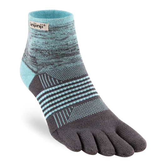 Injinji Trail Sock | Midweight | Mini-Crew | Seascape | Womens