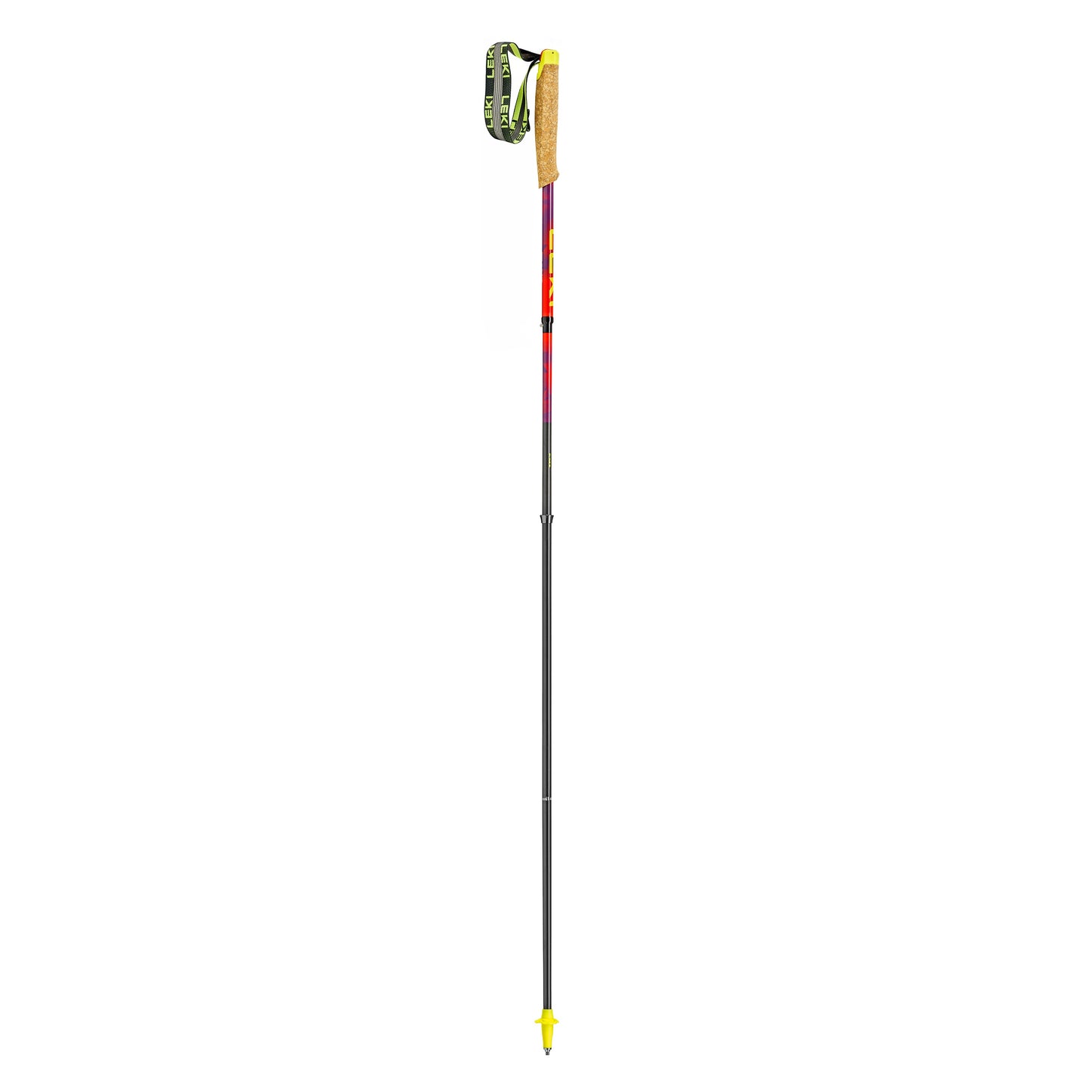 Leki Neotrail Pro FX.One Superlite Poles | Bright Red / Violet / Neon