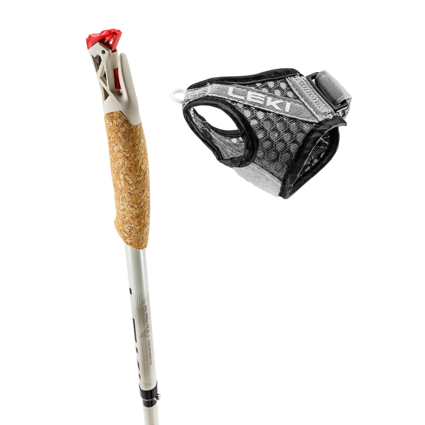 Leki Ultratrail FX.One Running Poles | Warm Grey