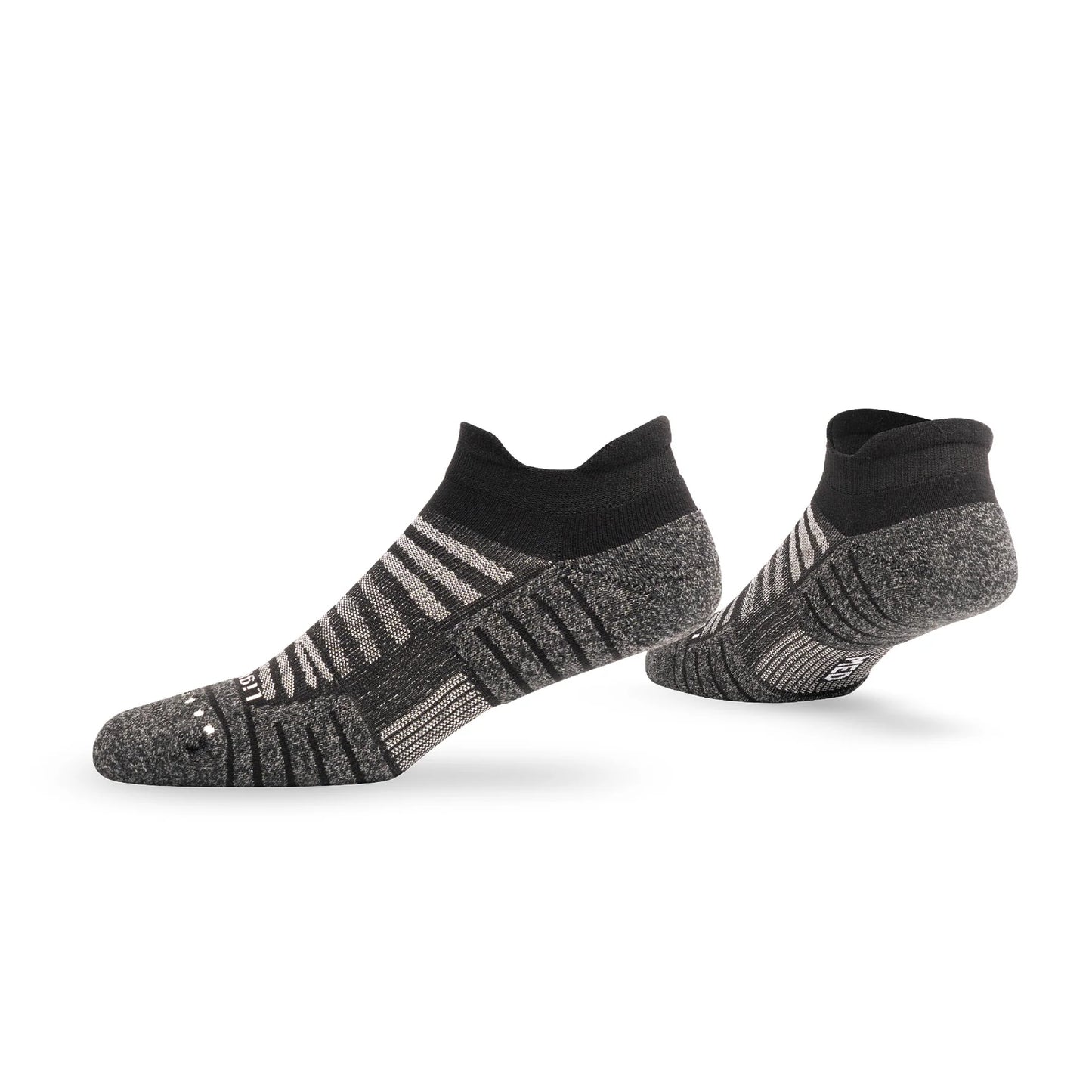 Lightfeet Performance Socks | Midweight | Ankle Length | Black