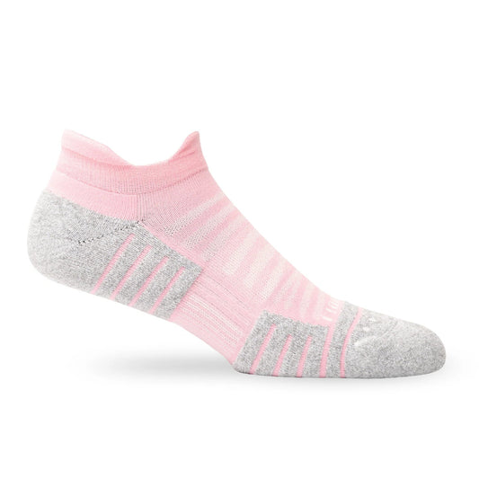 Lightfeet Performance Socks | Midweight | Ankle Length | Soft Pink