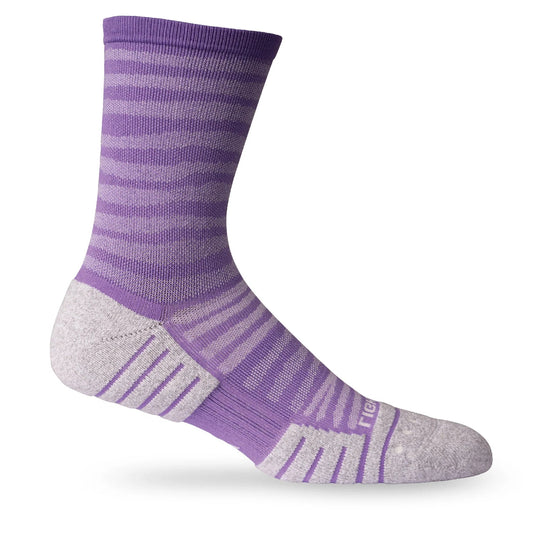 Lightfeet Performance Raster Socks | Midweight | Half Crew | Violet