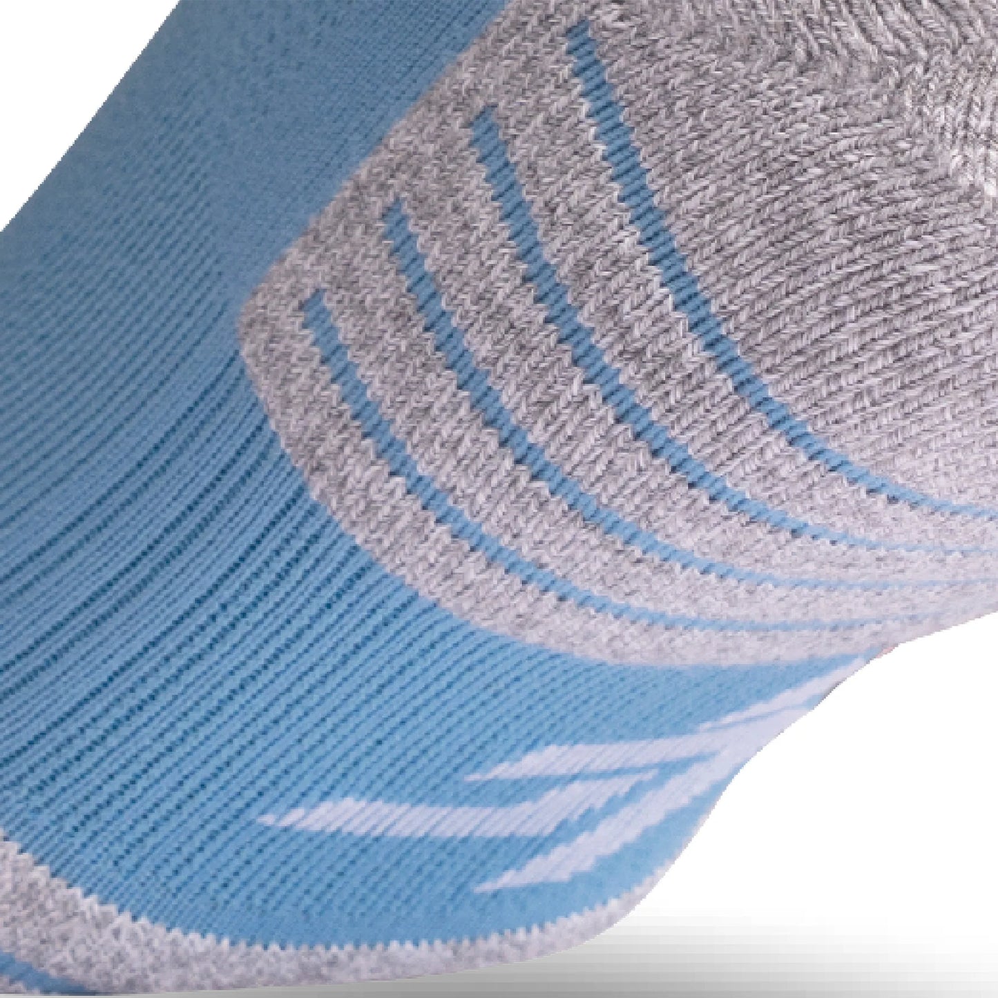 Lightfeet Performance Socks | Midweight | Quarter Crew | Soft Blue