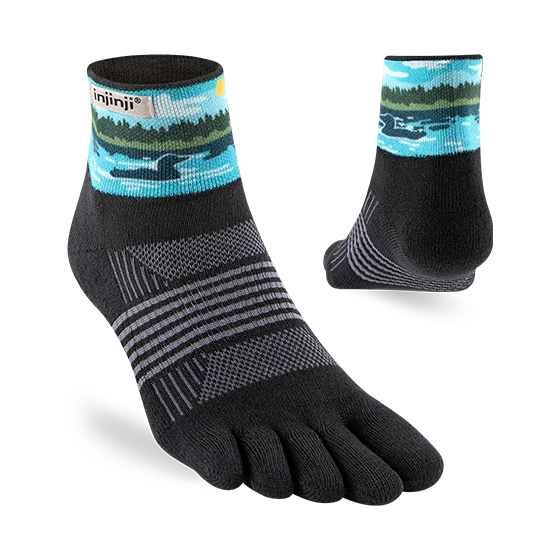 Injinji Trail Sock | Midweight | Mini-Crew | Loon