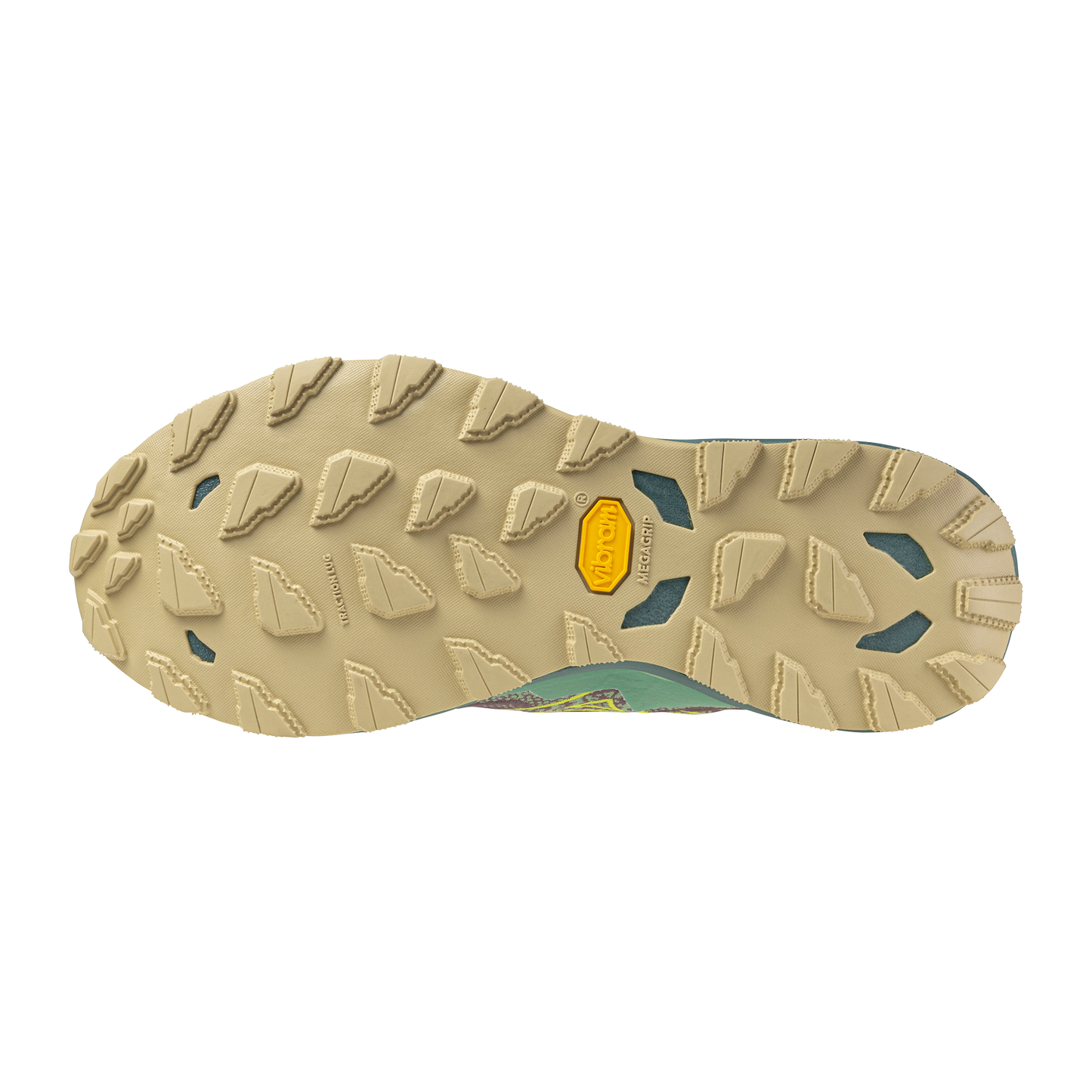 Mizuno Wave Daichi 9 | Granite Green / Fortune Yellow / Pale Khaki | Womens