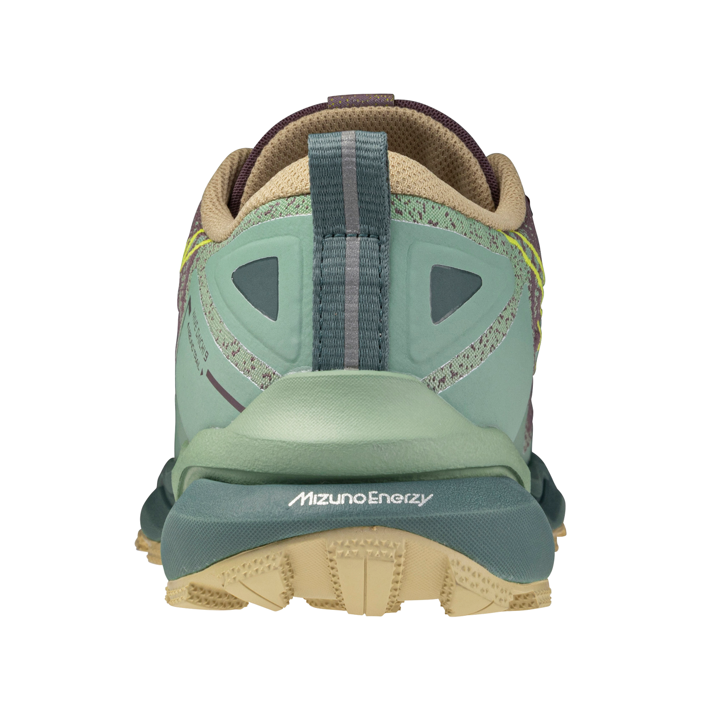 Mizuno Wave Daichi 9 | Granite Green / Fortune Yellow / Pale Khaki | Womens