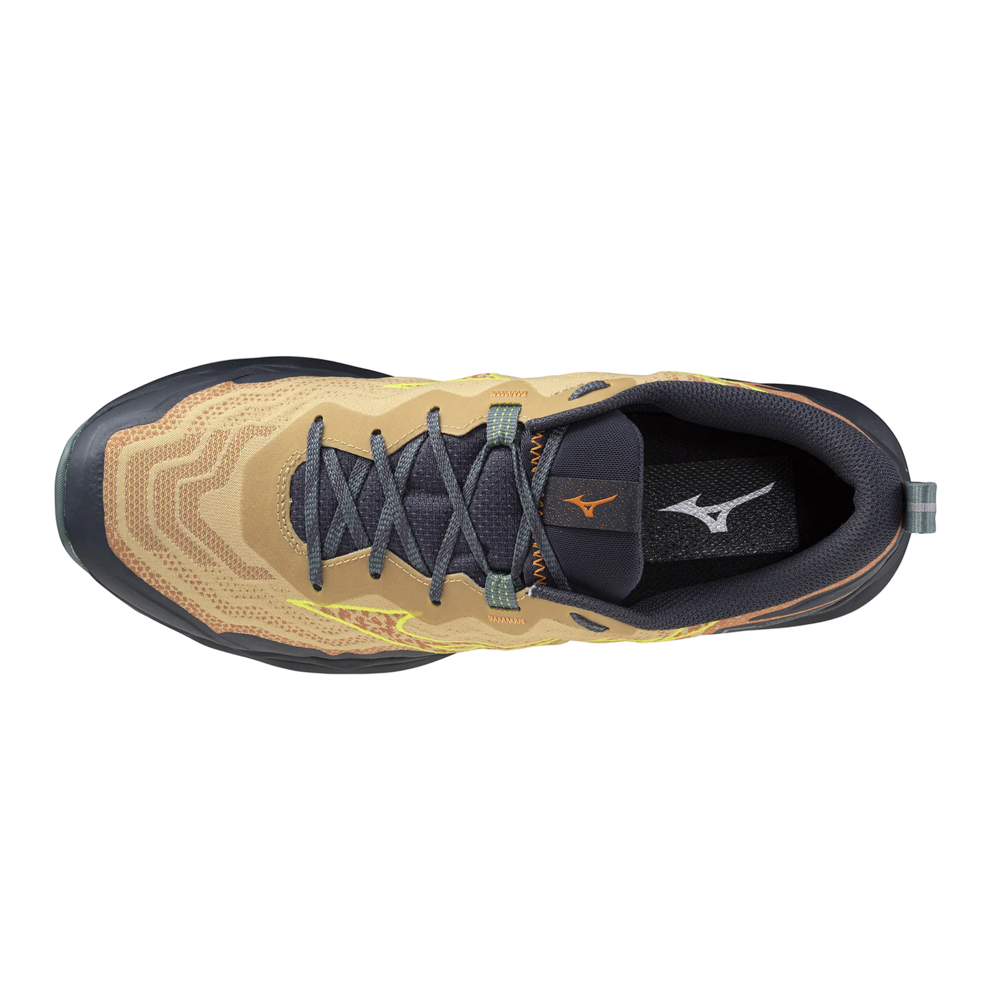 Mizuno Wave Daichi 9 | Sunburn / Fortune Yellow / North Atlantic | Mens