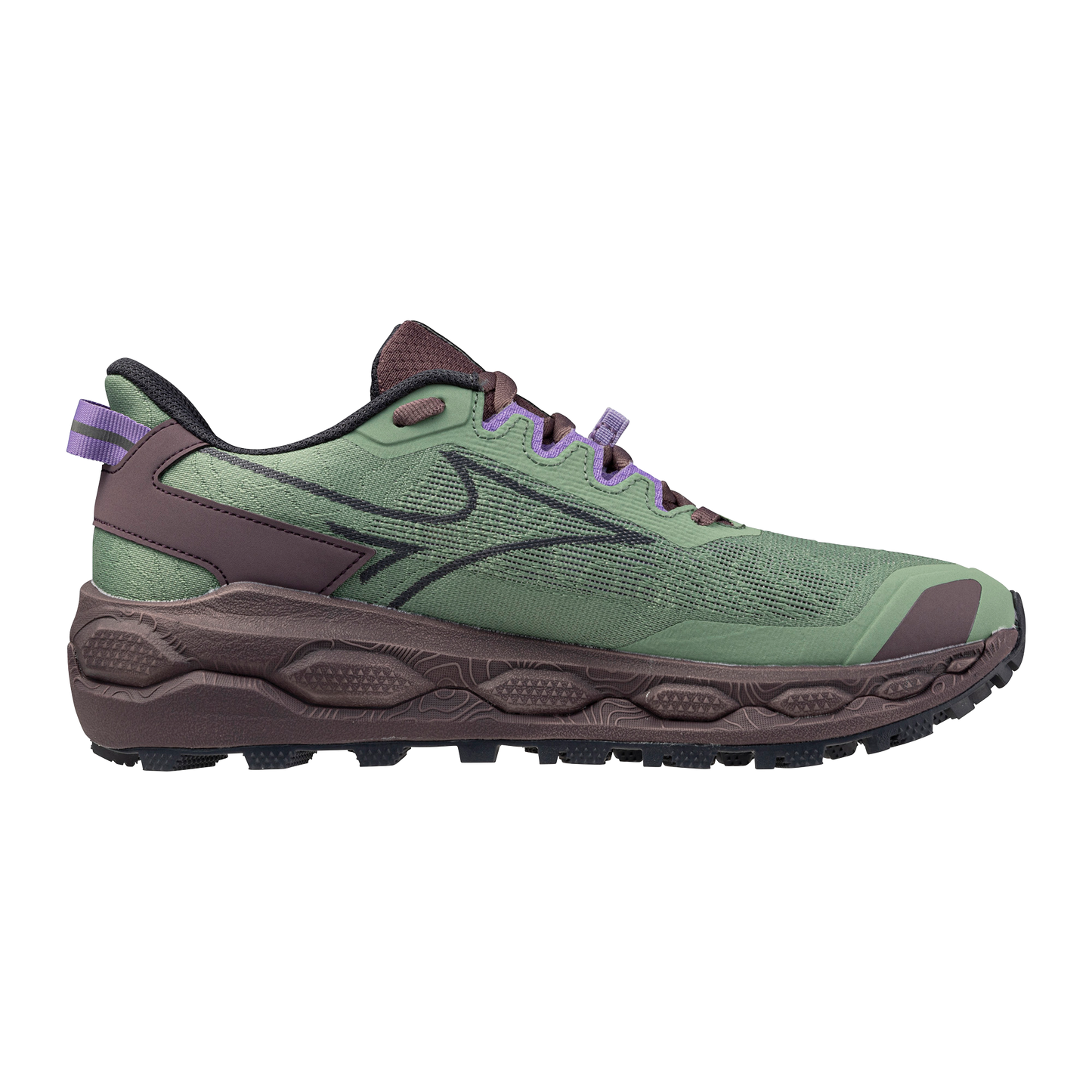 Mizuno Wave Mujin 11 | Granite Green / Bougainvillea / India Ink | Womens