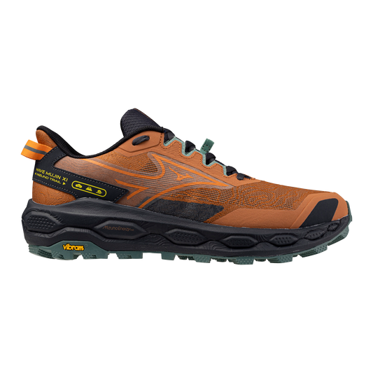 Mizuno Wave Mujin 11 | Sunburn / Autumn Sunset / Granite Green | Mens