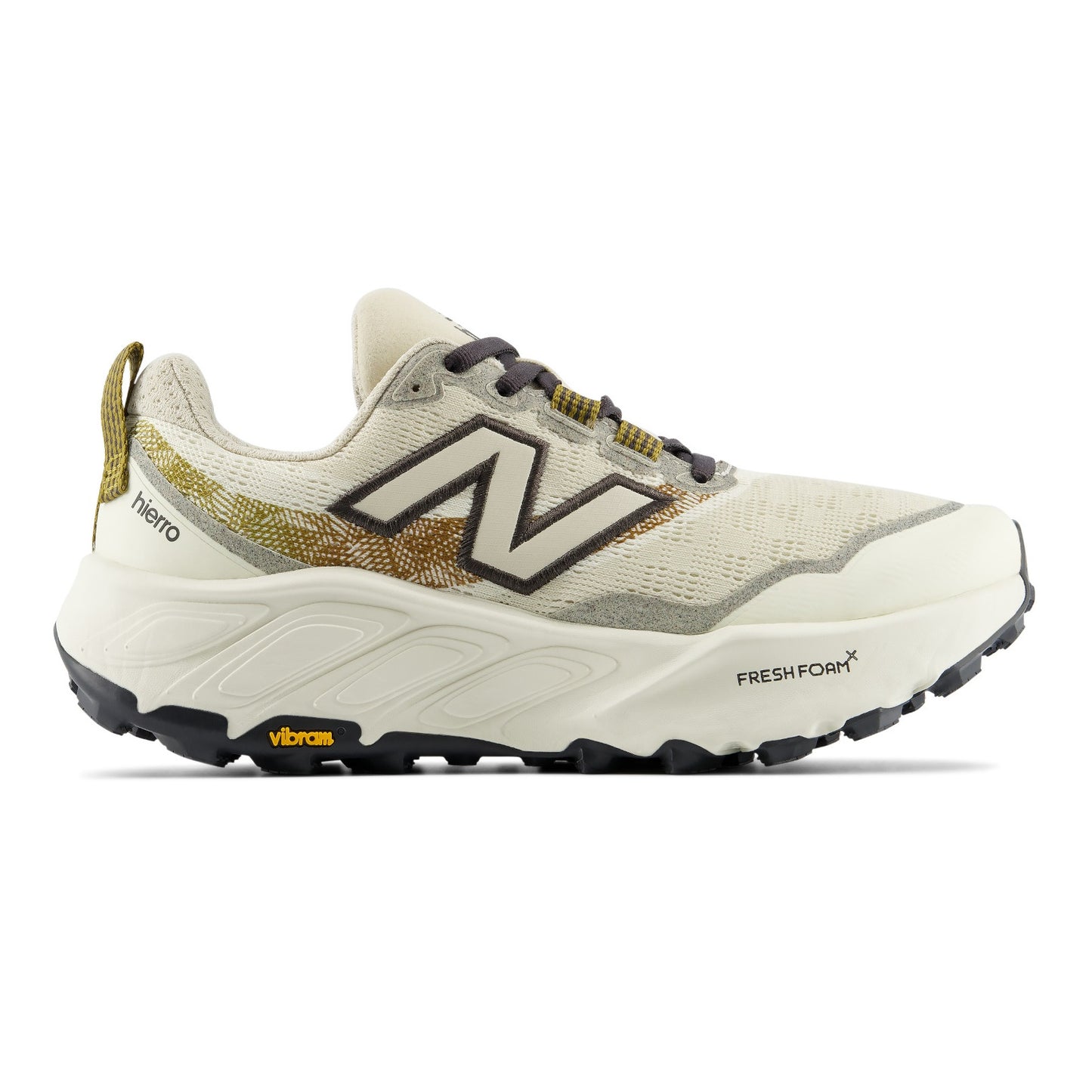 New Balance Fresh Foam X Hierro v9 Wide | Angora / Basil Oil | Womens