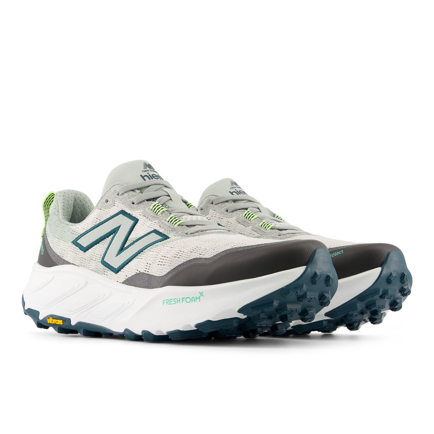 New Balance Fresh Foam X Hierro v9 | Grey Matter / Medusa Green | Mens