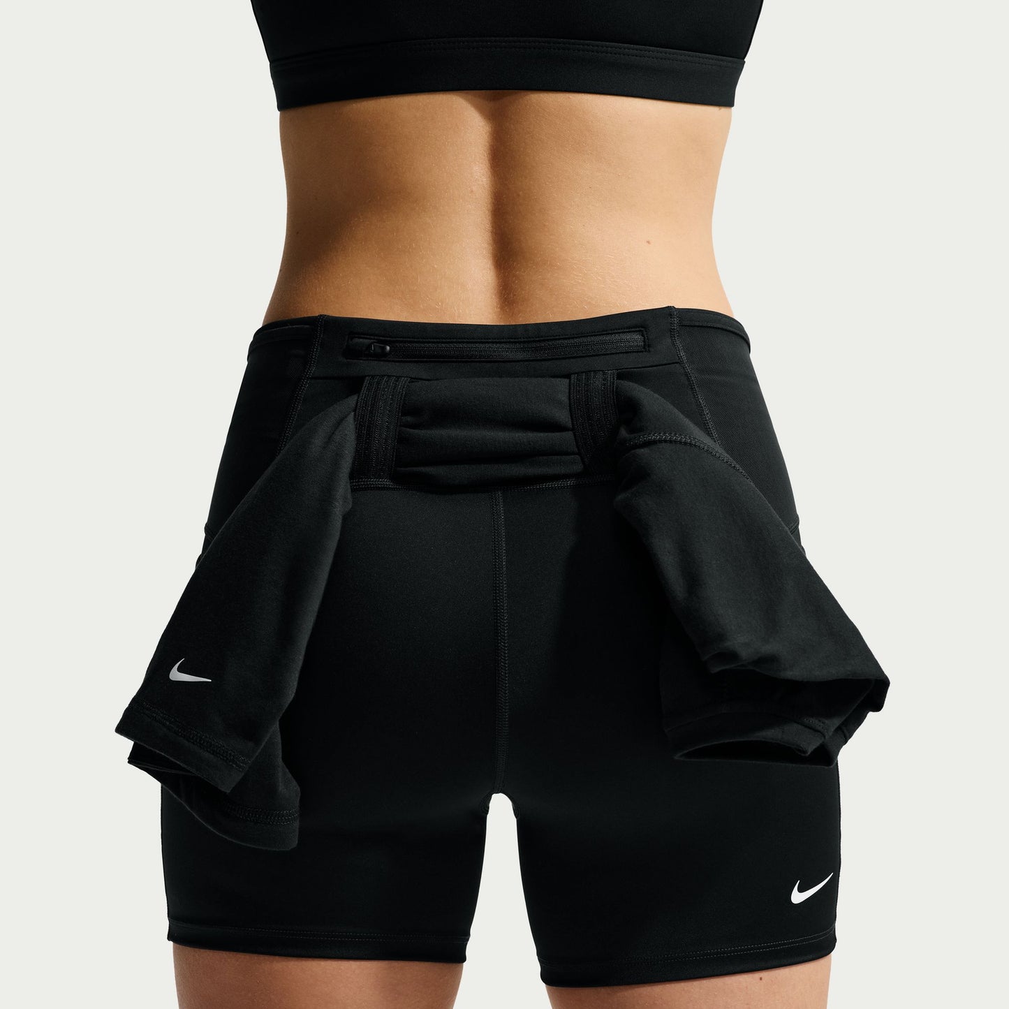 Nike ACG 4" Trail Tights | Black / Summit White | Womens