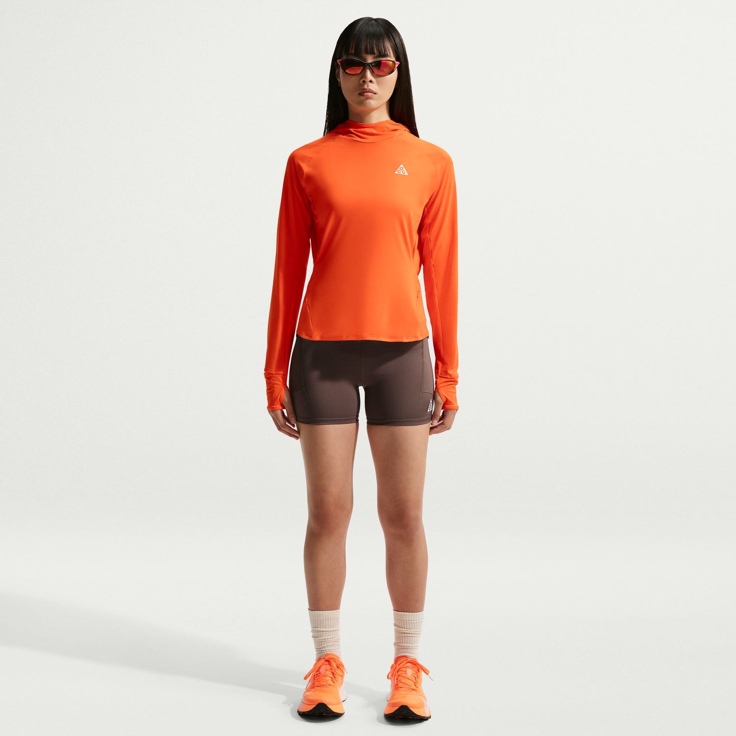 Nike ACG 4" Trail Tights | Ironstone / Cave Stone / Summit White | Womens